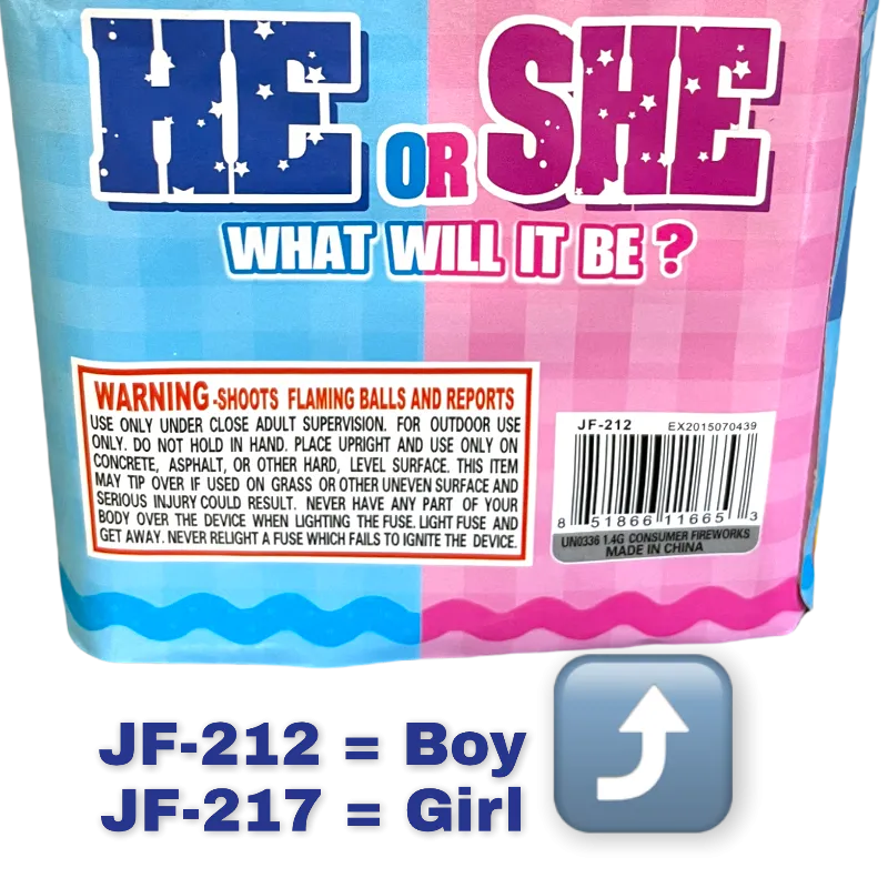 It's A Boy - 12 Shot Gender Reveal