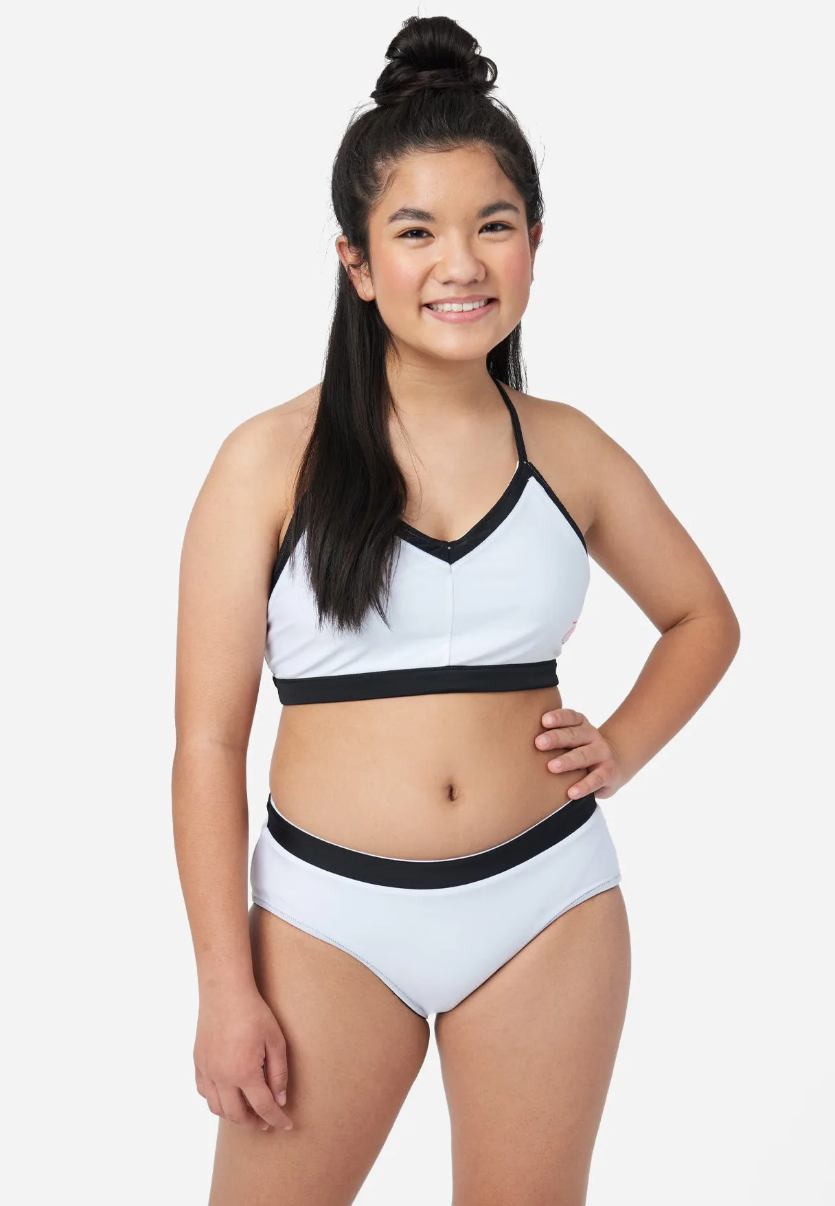 J Sport Reversible Color Block Bikini Swim Set