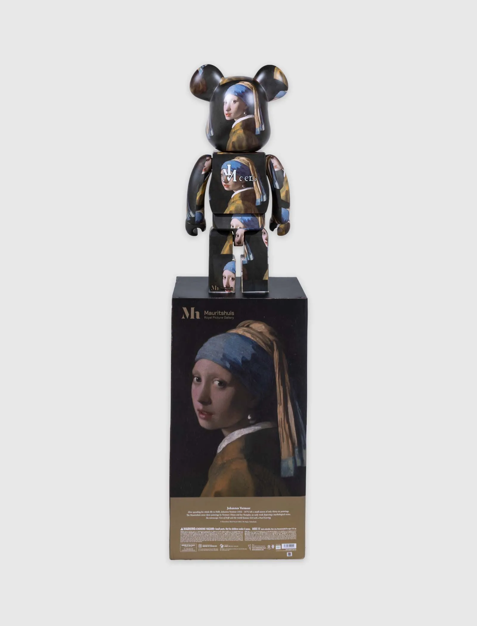 JOHANNES VERMEER (GIRL WITH A PEARL EARRING) 1000% BE@RBRICK