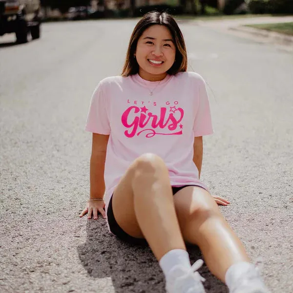 Katydid | Lets Go Girls tee | Pink