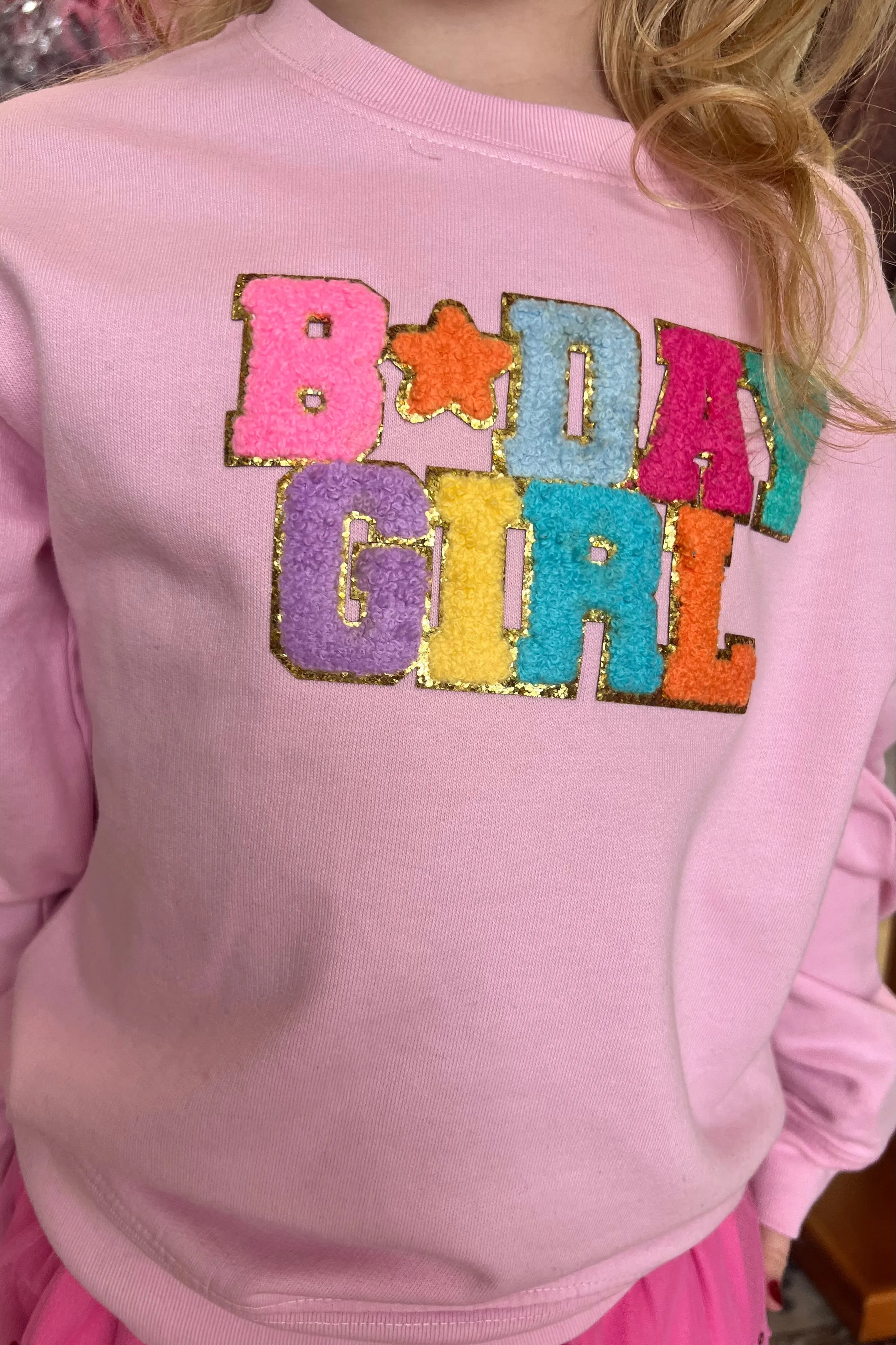 Kids Birthday Girl Sweatshirt