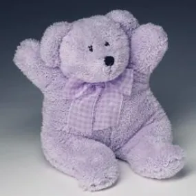 LAVENDER HEATABLE TEDDY BEAR