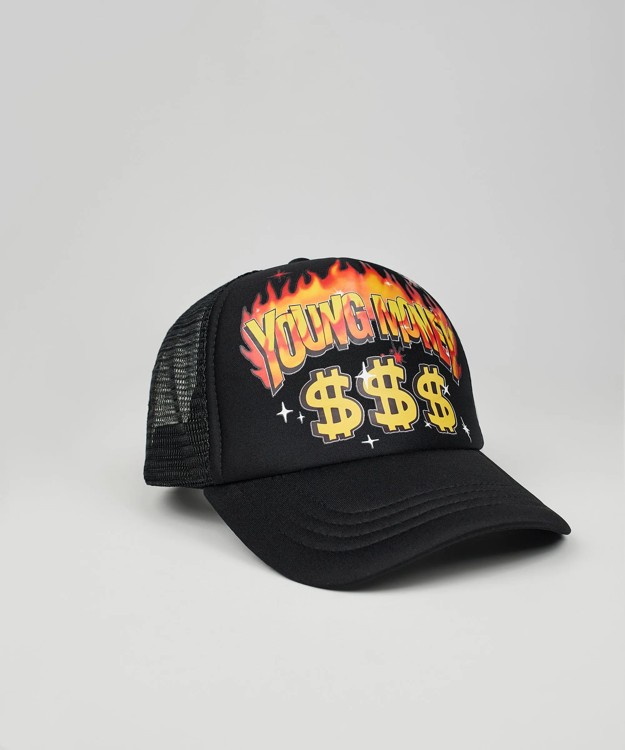 Lil Wayne Young Money Graffiti Trucker Hat