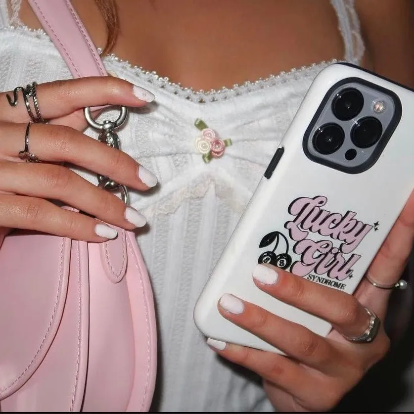 Lucky Girl iPhone Case