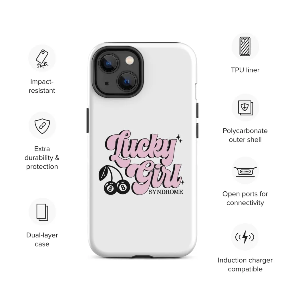 Lucky Girl iPhone Case