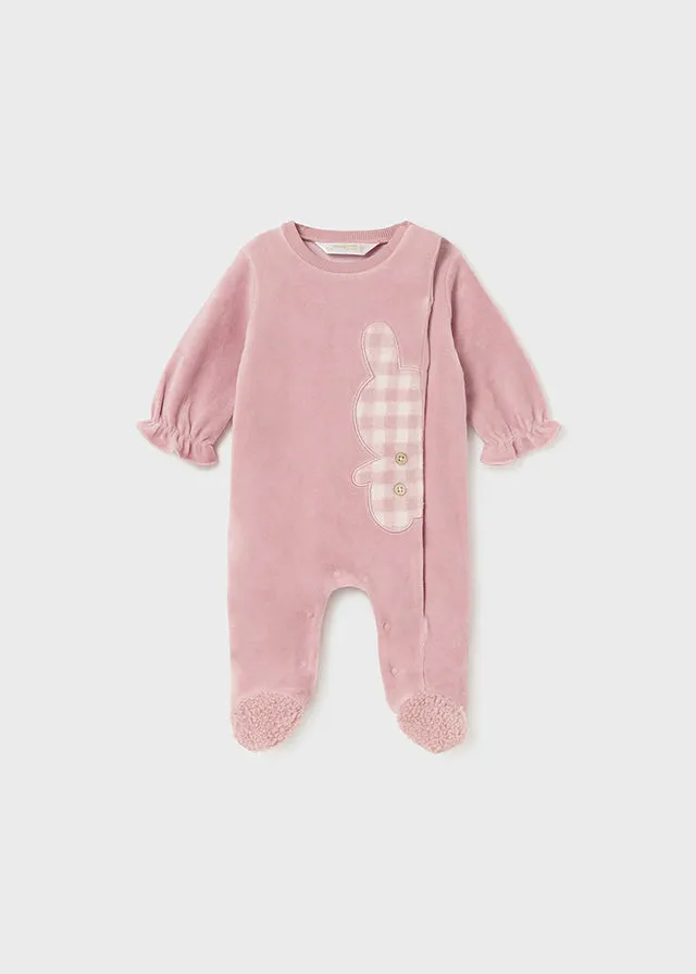 Mayoral Baby Girl Blush 2 Piece Sleepsuit Set