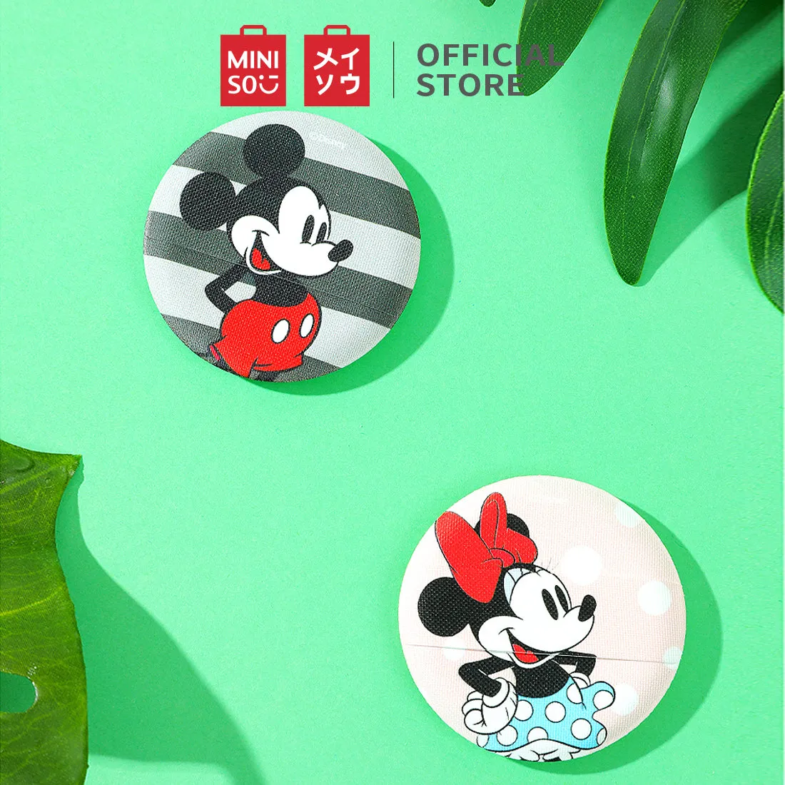 MINISO x Mickey Mouse - Air Cushion Super Soft Make up Puff, 2PCS