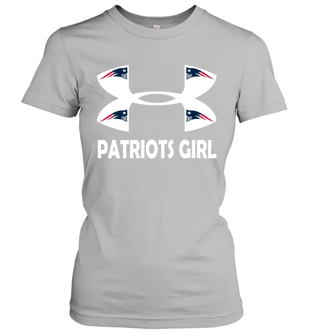 New England Patriots Girl Under Armour Football Short Sleeve