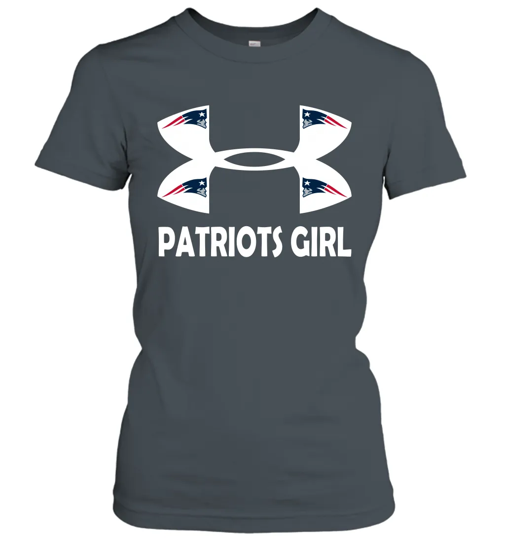 New England Patriots Girl Under Armour Football Short Sleeve