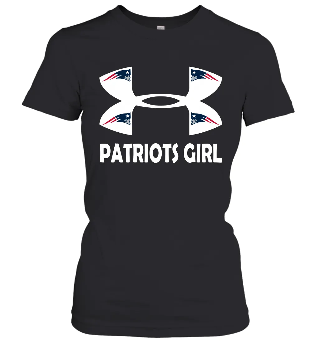 New England Patriots Girl Under Armour Football Short Sleeve