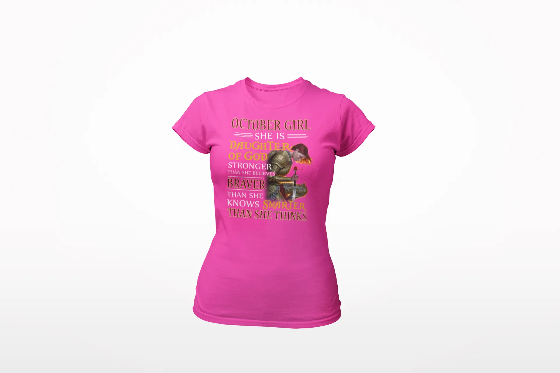 October Girl Ladies Graphic T-shirt