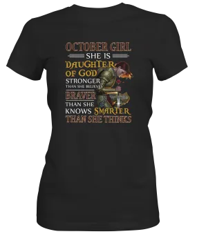 October Girl Ladies Graphic T-shirt