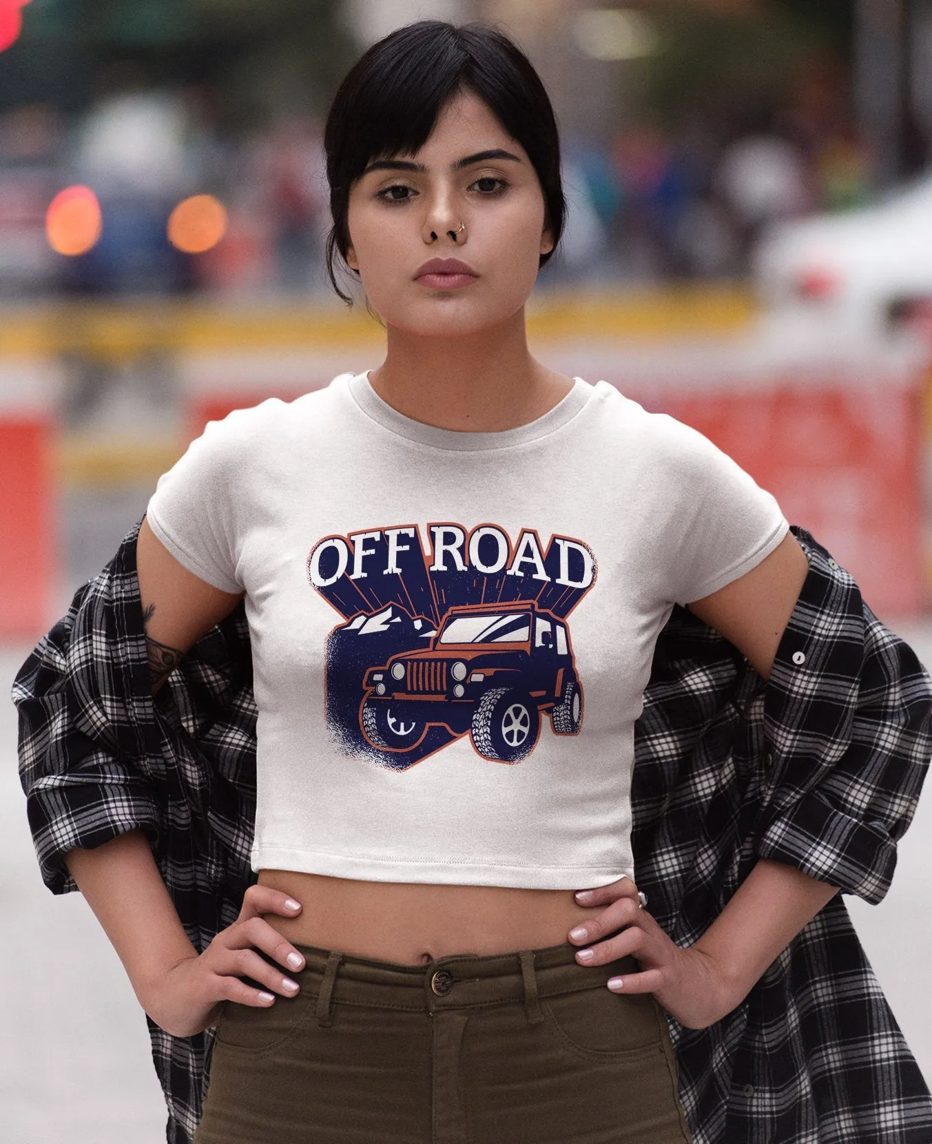 Off-Road Trendy Crop Top