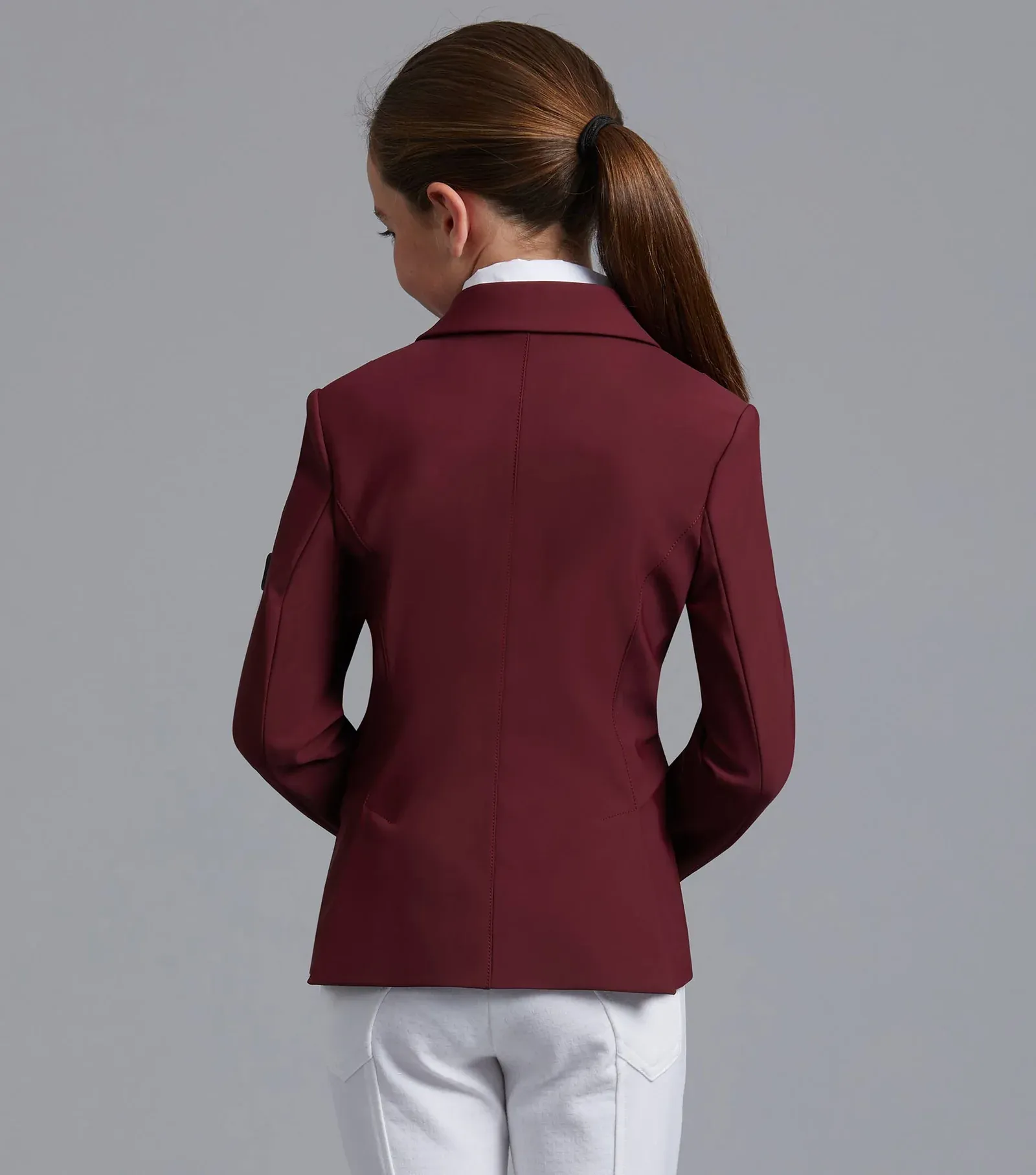 PEI Hagen Girl's Show Jacket (Burgundy)