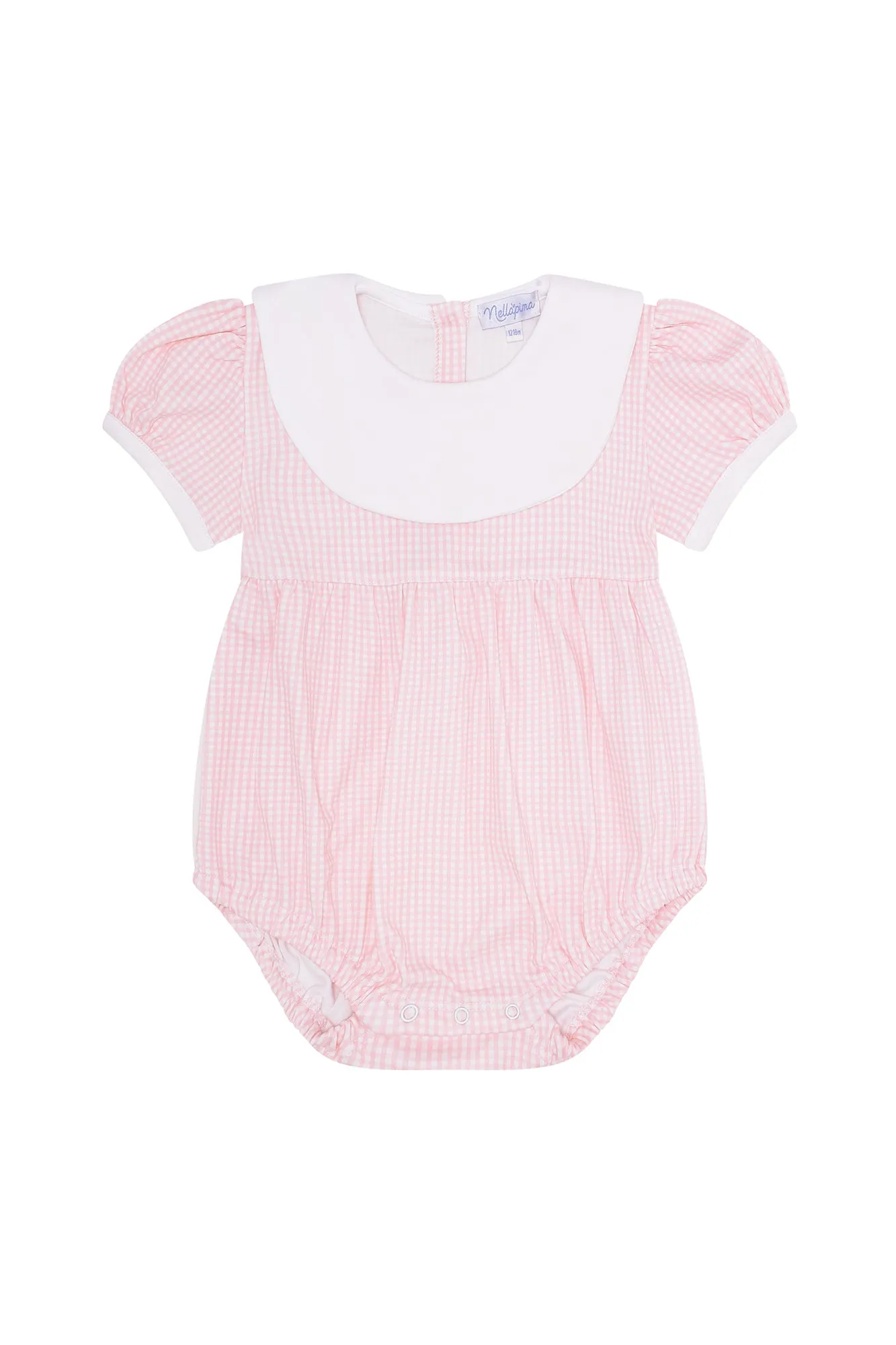 Pink Gingham Baby Bubble