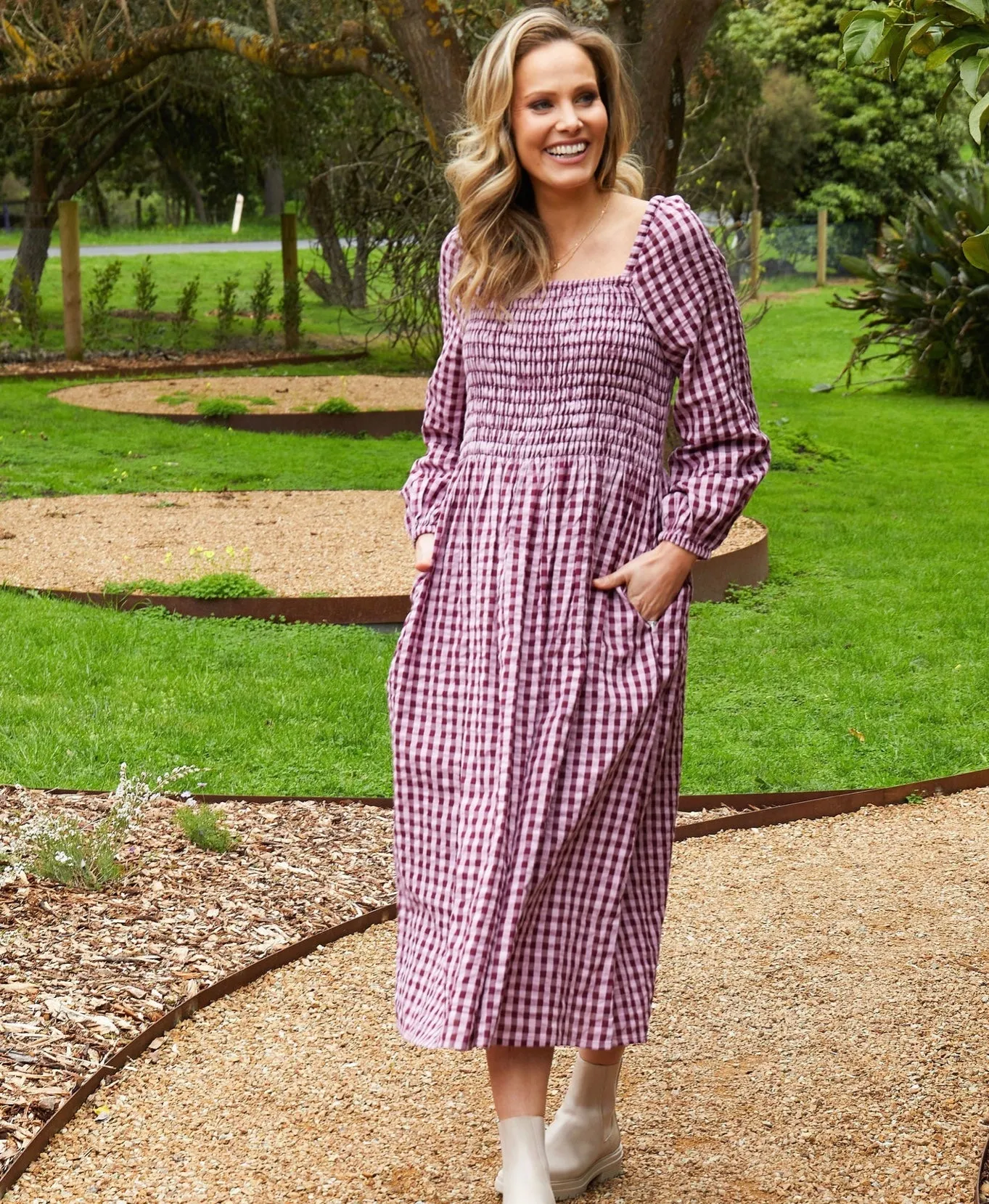 Pippa Check Dress