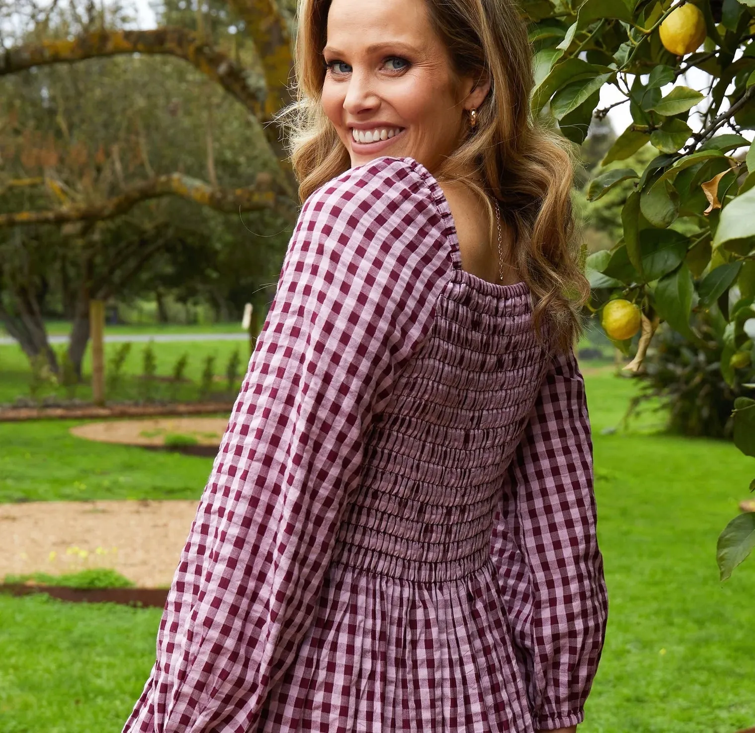 Pippa Check Dress