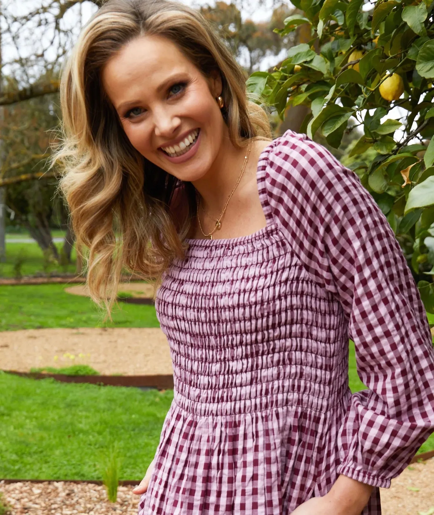 Pippa Check Dress