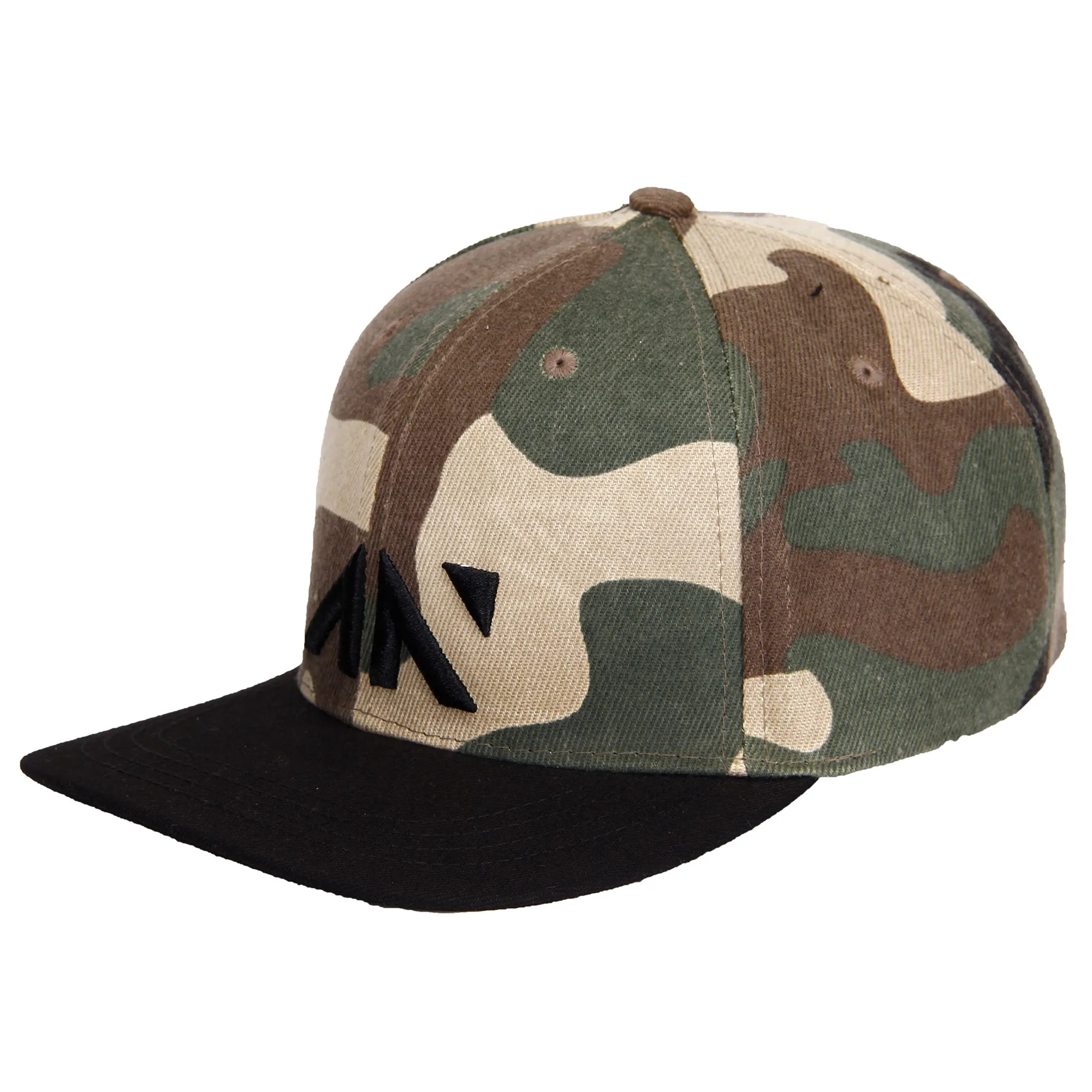 Snapback Cap - Army Black