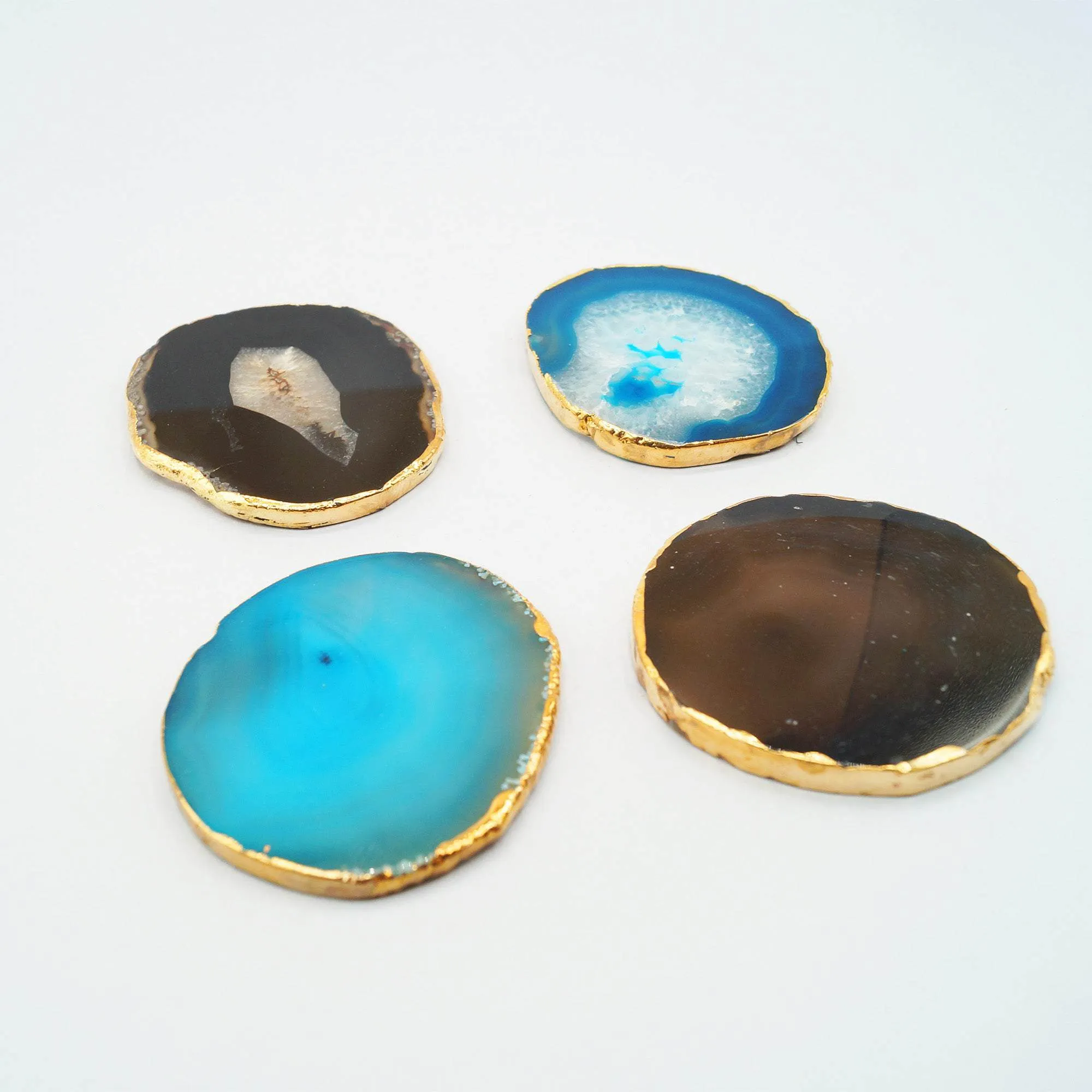 Spellbinding Friendship - Agate Geode Coasters