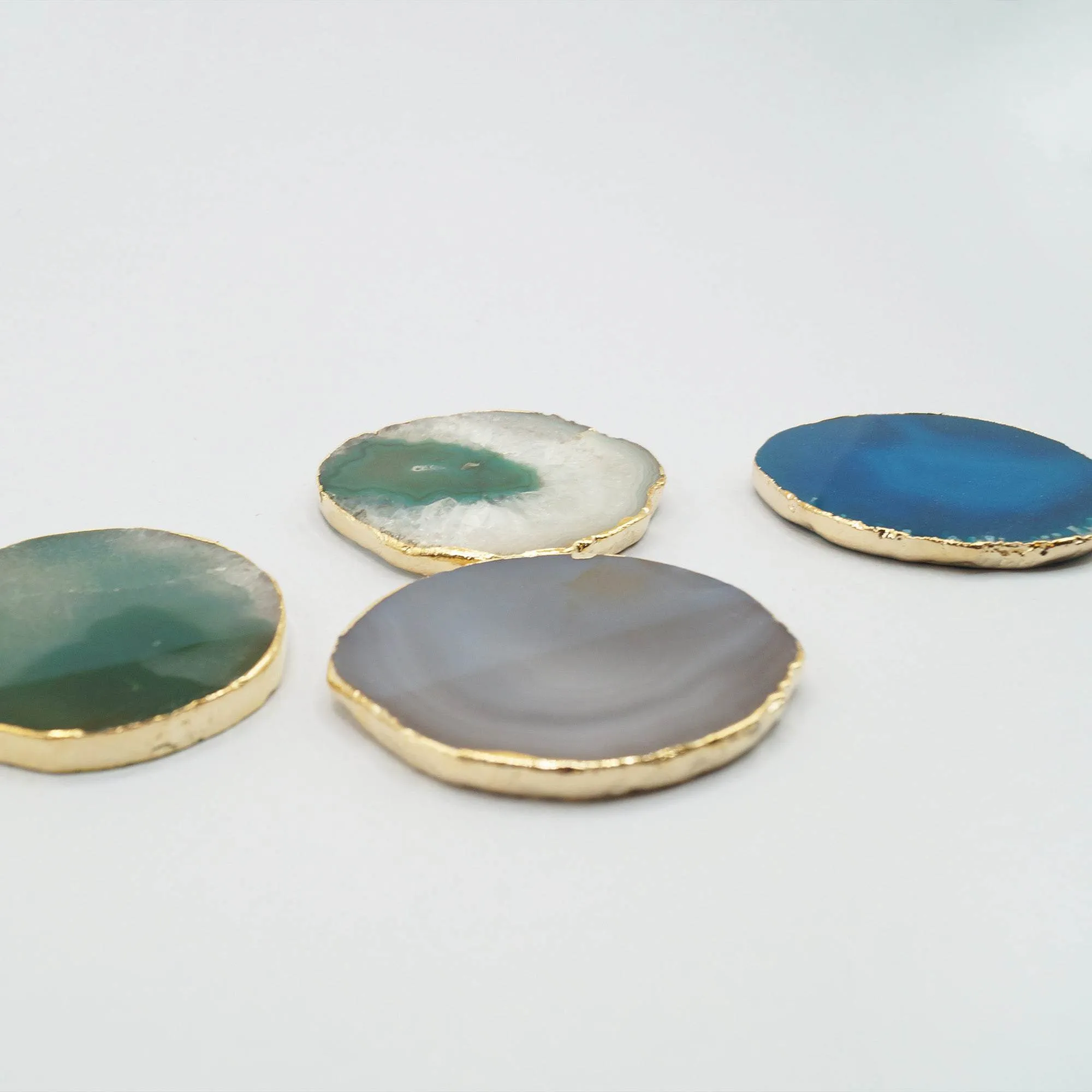 Spellbinding Friendship - Agate Geode Coasters