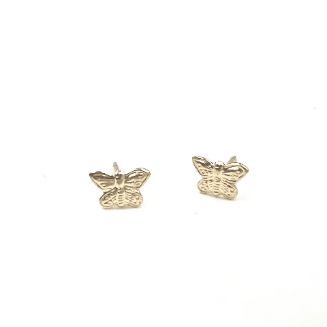 Teen Stud 14k gold-filled Butterfly