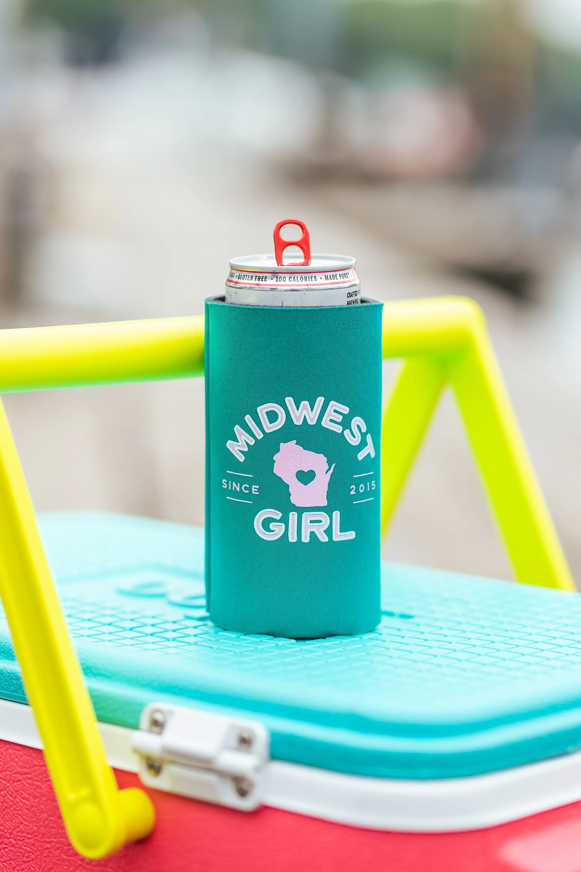 Wisconsin Midwest Girl Can Cooler in Tall