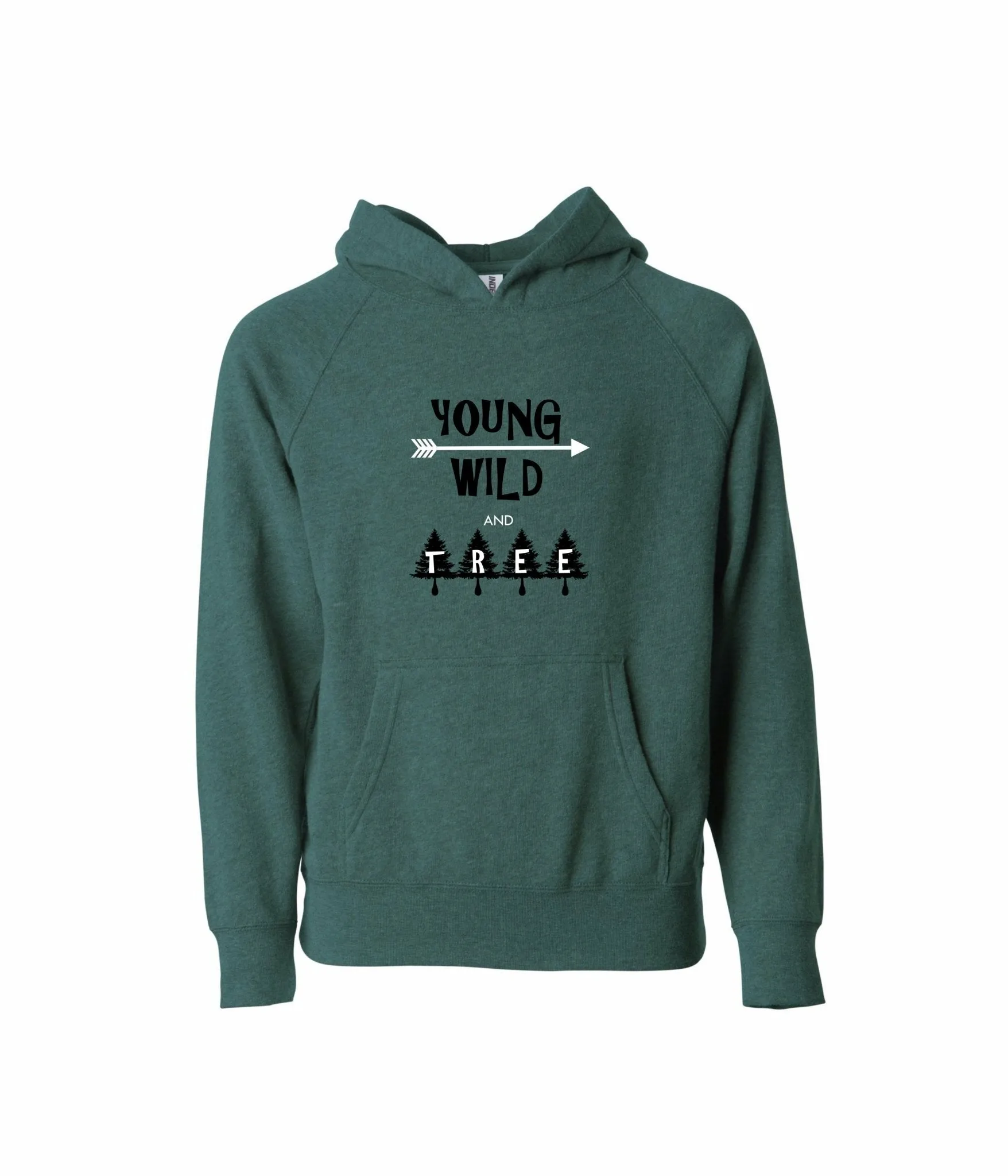 Young Wild And Tree Toddler Hoodie